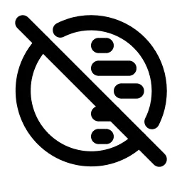 Shadow Off Line Icon