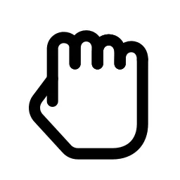 Drag Hand Gesture Icon