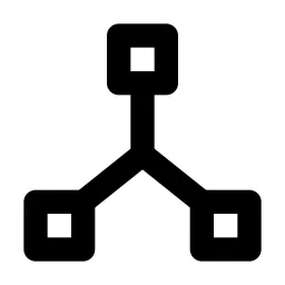 Hierarchy 2 Line Icon