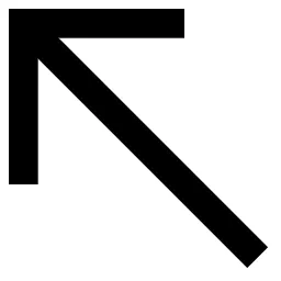 Up Left Arrow Icon