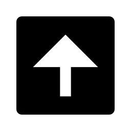 Arrow Up Box Fill Icon