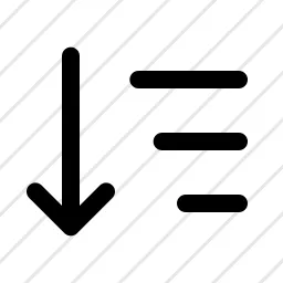 Filter Timeline, Sort Icon
