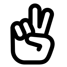 Peace Hand Icon