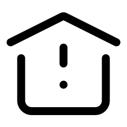 Domotic Warning Icon