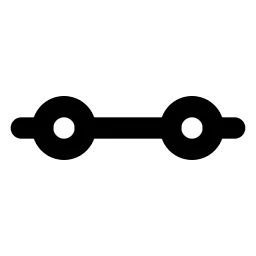 Circuit Switch Closed Line Icon