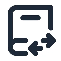 Book Change Line Icon
