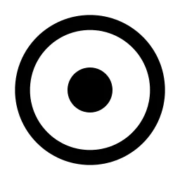 Record Circle Line Icon