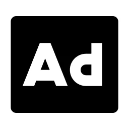 Advertisement Fill Icon