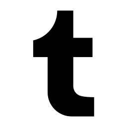 Tumblr Fill Icon