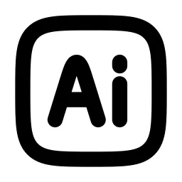 Brand Adobe Illustrator Line Icon