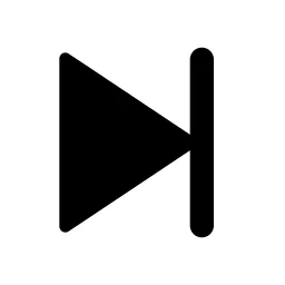 Skip Forward Fill Icon