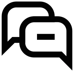 Minus Chats Icon