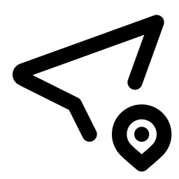 Location Pin Line Icon