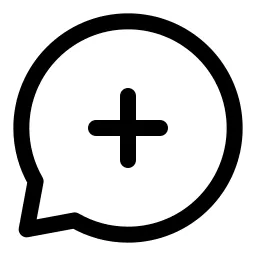 Chat Plus In Icon