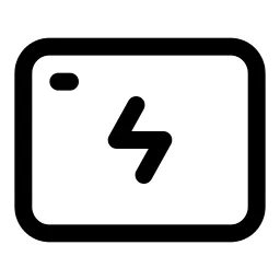 Web Window Energy Consumption Icon
