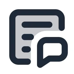 Textbox Chat Duotone Icon