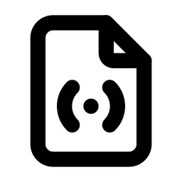 File Signal Line Icon