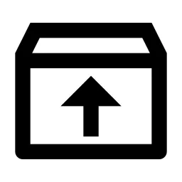 Inbox Unarchive Line Icon