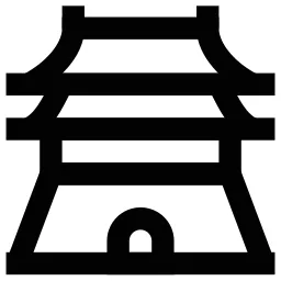 Asian Building Icon