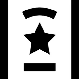 Star Document Frame Icon