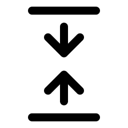 Compress Lines Icon