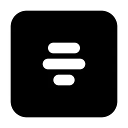 Align Box Center Middle Icon