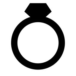 Diamond Ring Fill Icon