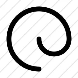 Circle Line Paint Icon