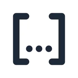 Braces Dots Line Icon
