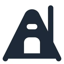 A Frame Solid Icon