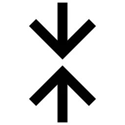 Minimize Arrow Up Down Icon