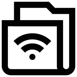 Folder Wifi Icon