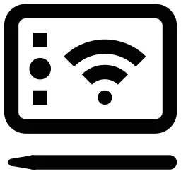 Wifi Drawing Tablet Icon