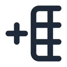 Add Column 2 Line Icon