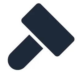 Hammer Solid Icon