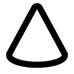 Cone Line Icon