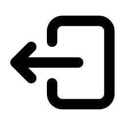 Logout 2 Line Icon