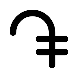 Currency Dram Line Icon