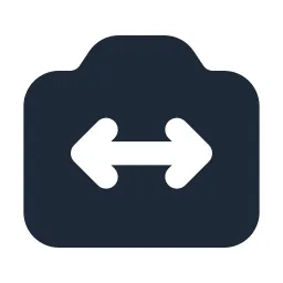 Camera Switch Solid Icon