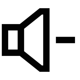 Lower Volume Icon