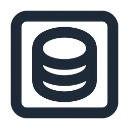 Data Box Line Icon