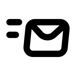 Mail Fast Line Icon