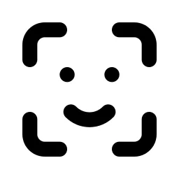 Face Id Line Icon