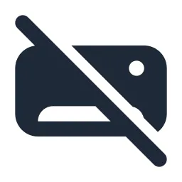 Air Condition Off Solid Icon