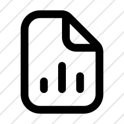 File Chart Document Icon