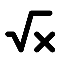 Math Line Icon