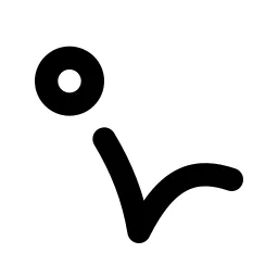 Bounce Left Line Icon