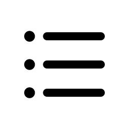 Bulleted List Duo Icon