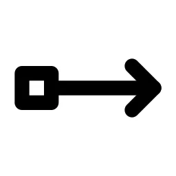 Arrow Right Square Line Icon