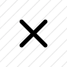 Cross Small Crossed Small Delete Remove Icon